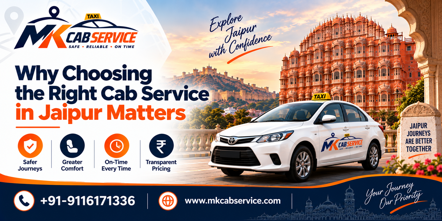 Why Choosing the Right Cab Service in Jaipur Matters