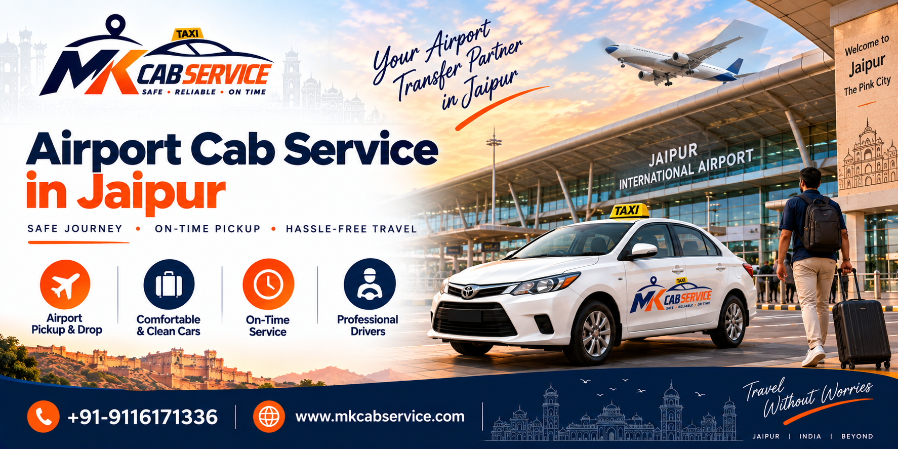 Airport Cab Service in Jaipur: What to Know Before You Book